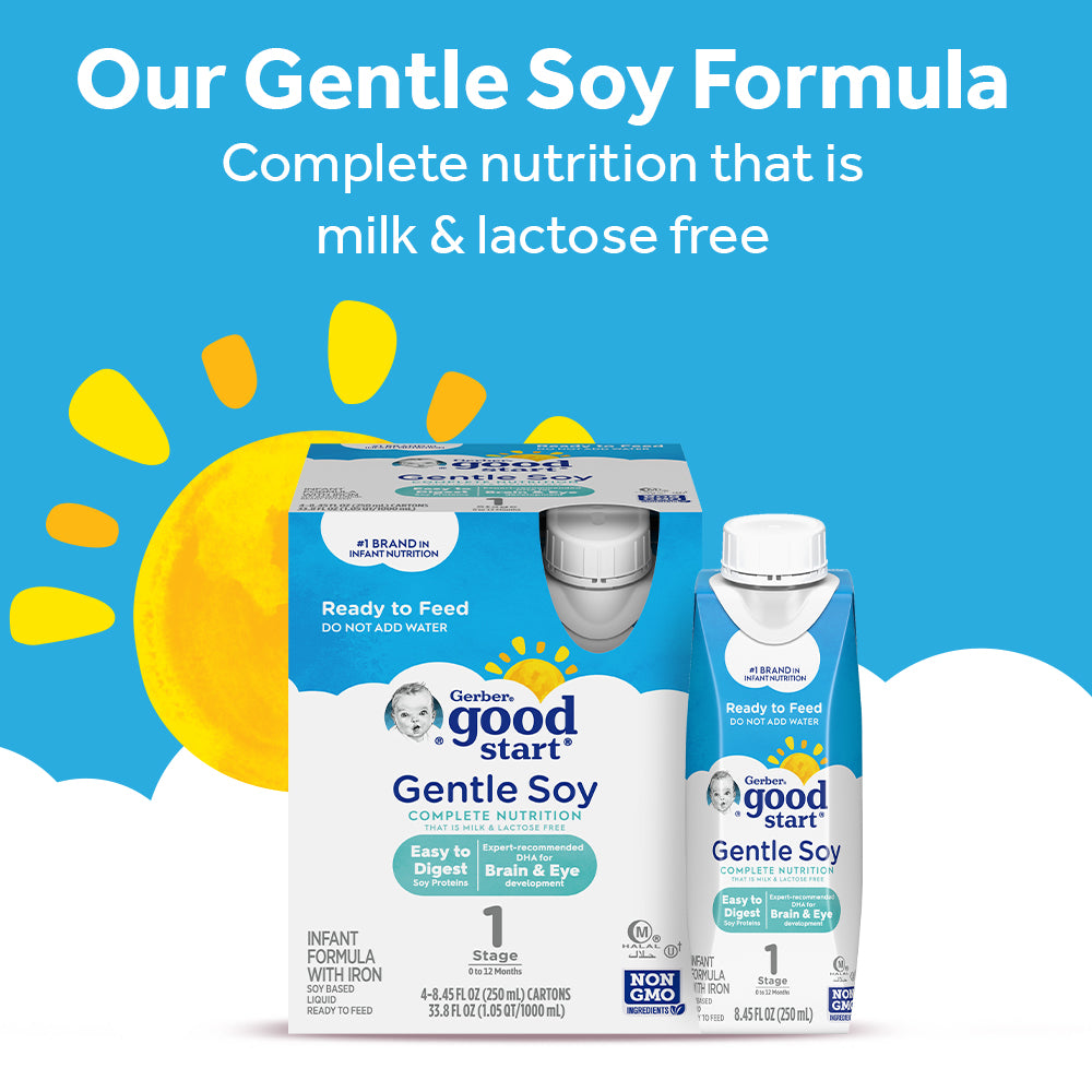 Gerber soothe hot sale liquid formula