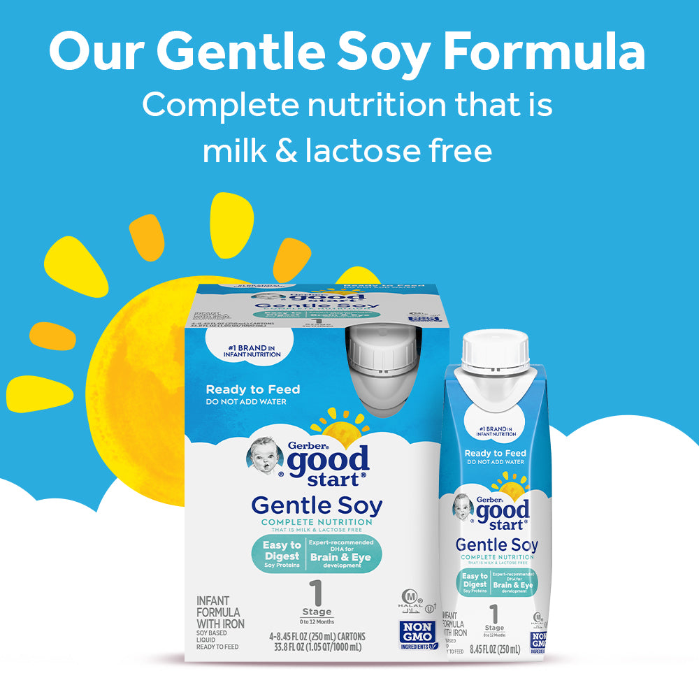 Gerber® Good Start® Gentle Soy Ready to Feed Infant Formula, 8.45 fl oz