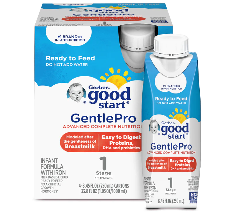 Gerber gentle infant hot sale formula